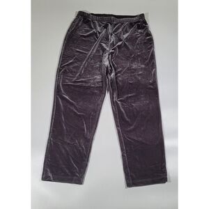 Chico's Travelers Pants Women's Size Small Gray Elastic Waist WrinkleFree Travel